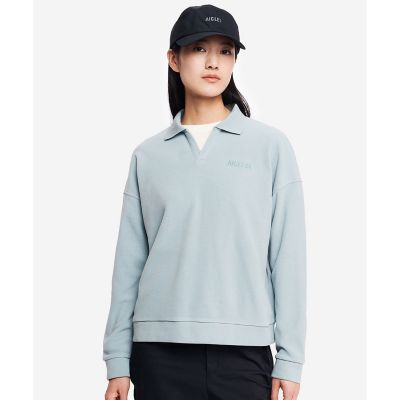 AIGLE/エーグル POLARTEC THERMAL PRO ポーラーテック ポロフリース ブル-グレ- トップス【三越伊勢丹/公式】