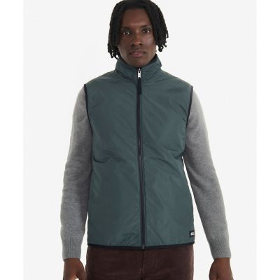 シェルパフリース リバーシブルベスト ／ スタンドジップフリース