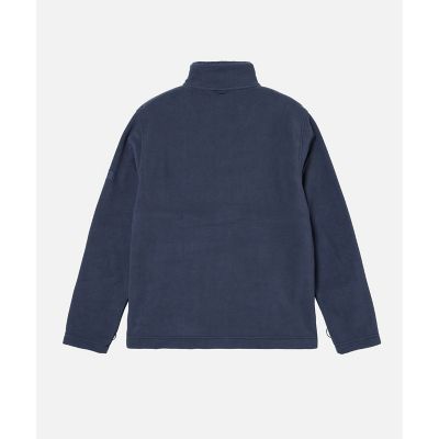 ワンポイント刺繍ロゴ　フリースジャケット　ボアスタンドブルゾン　Ｔ－ＫＩＴ対応