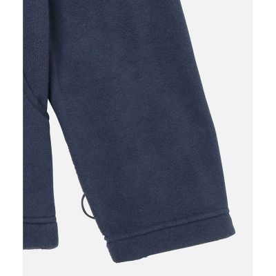 ワンポイント刺繍ロゴ　フリースジャケット　ボアスタンドブルゾン　Ｔ－ＫＩＴ対応