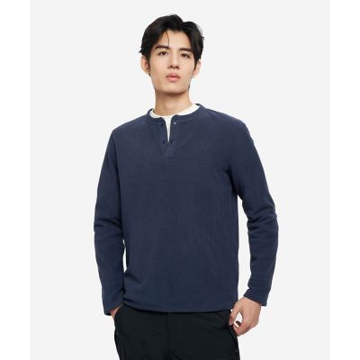 AIGLE/エーグル ポーラーテック ハーフプラケットフリース ダークネイビー トップス【三越伊勢丹/公式】