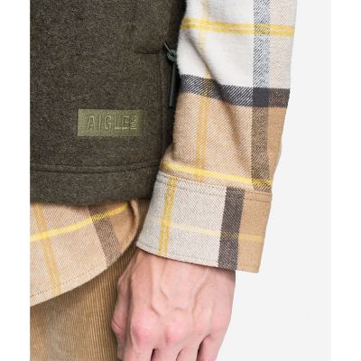 メリノウールブレンド スタンドカラーフリースベスト T－KIT