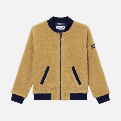 ＜AIGLE＞シェルパジップアップカーディガン