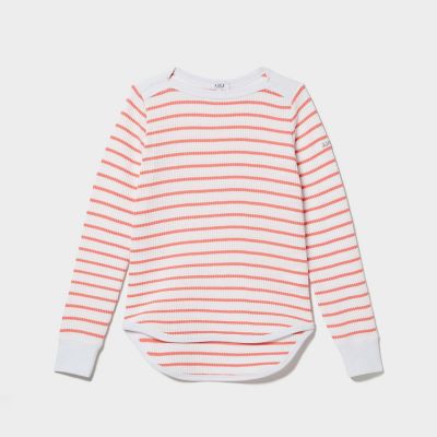 ＤＦＴワッフルストライプＴシャツ長袖