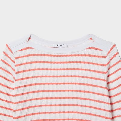 ＤＦＴワッフルストライプＴシャツ長袖