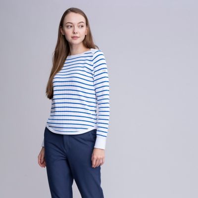 ＤＦＴワッフルストライプＴシャツ長袖