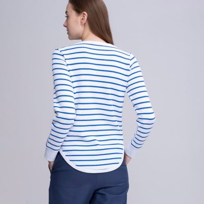 ＤＦＴワッフルストライプＴシャツ長袖