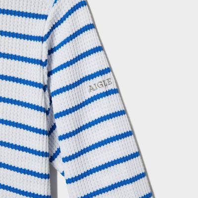 ＤＦＴワッフルストライプＴシャツ長袖