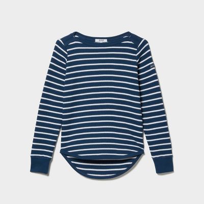 ＤＦＴワッフルストライプＴシャツ長袖