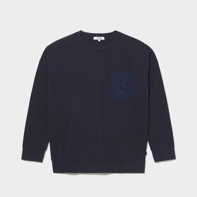 ポケット　リラックス　長袖Ｔシャツ