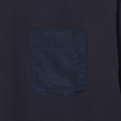 ポケット　リラックス　長袖Ｔシャツ