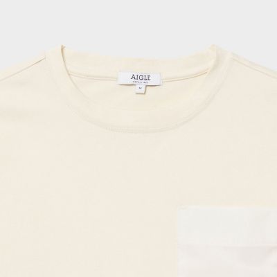 ポケット　リラックス　長袖Ｔシャツ