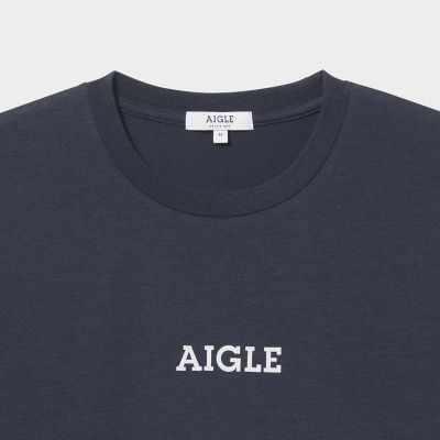 吸水速乾　ミニロゴ　長袖Ｔシャツ