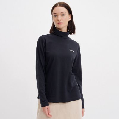 ＜AIGLE＞ロングスリーブハイネックＴシャツ