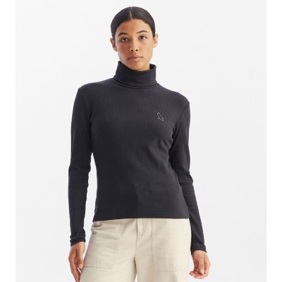 ＜AIGLE＞タートルネックロングスリーブＴシャツ
