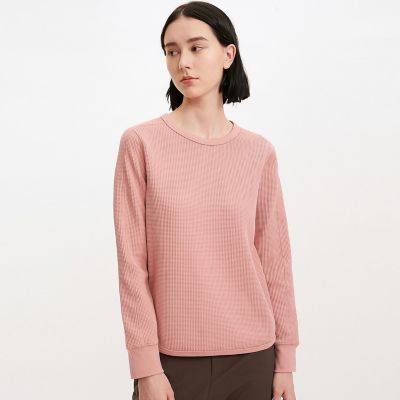 ロングスリーブワッフルＴシャツ