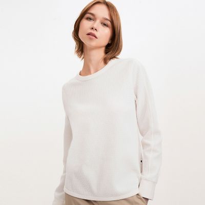 ロングスリーブワッフルＴシャツ