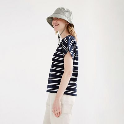 ショートスリーブストライプＴシャツ