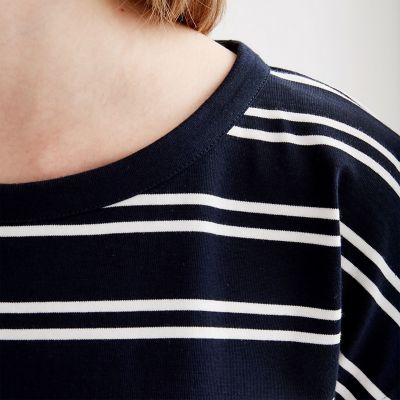 ショートスリーブストライプＴシャツ
