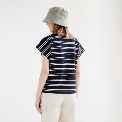 ショートスリーブストライプＴシャツ