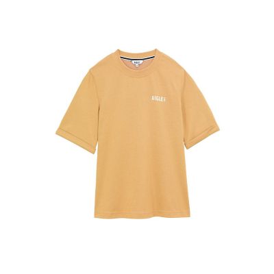 ＵＶカット　吸水速乾　クルーネックロゴＴシャツ