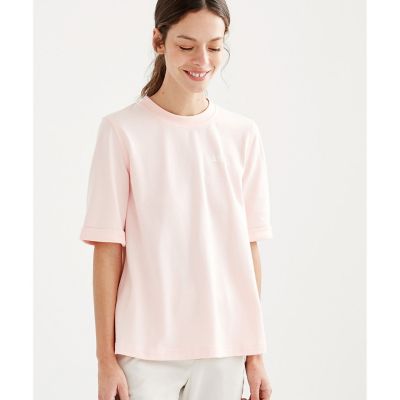 ＵＶカット　吸水速乾　クルーネックロゴＴシャツ