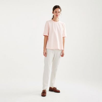 ＵＶカット　吸水速乾　クルーネックロゴＴシャツ