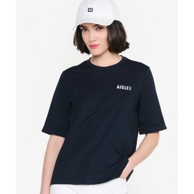 吸水速乾　ワンポイントロゴプリント　半袖Ｔシャツ