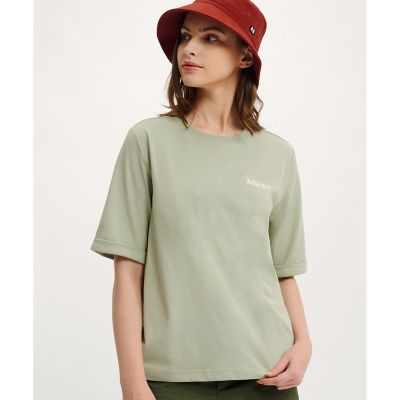 吸水速乾　ワンポイントロゴプリント　半袖Ｔシャツ