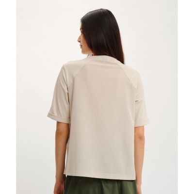 吸水速乾　ワンポイントロゴプリント　半袖Ｔシャツ