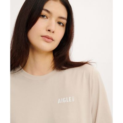 吸水速乾　ワンポイントロゴプリント　半袖Ｔシャツ