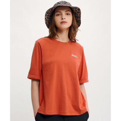 吸水速乾　ワンポイントロゴプリント　半袖Ｔシャツ