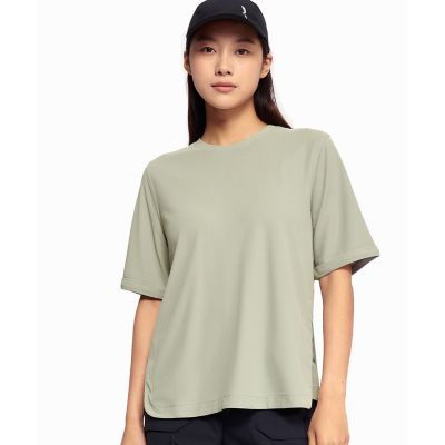 ＵＶカット　接触冷感　速乾　サイドスリット　ショートスリーブ　半袖Ｔシャツ