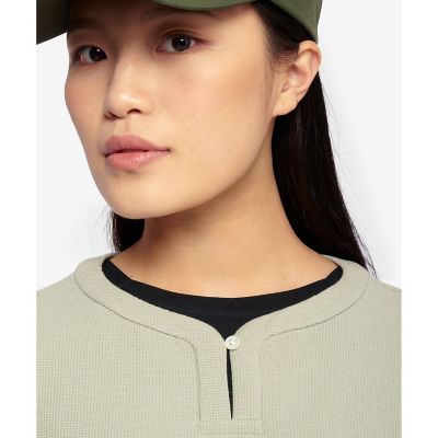 ＵＶカット　ハーフプラケット　ワッフルロングスリーブＴシャツ