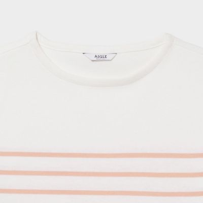 吸水速乾　パネルボーダー　長袖Ｔシャツ