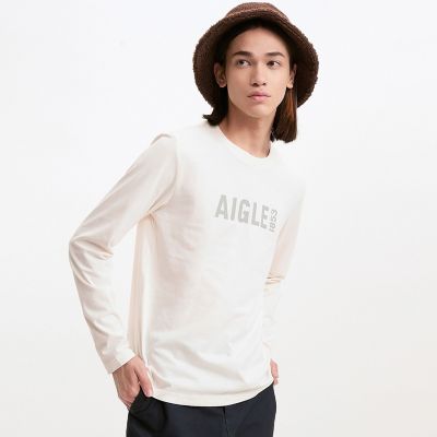 ＜AIGLE＞ロングスリーブロゴプリントＴシャツ