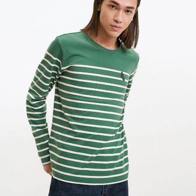 ロングスリーブストライプＴシャツ