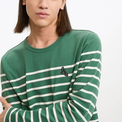 ロングスリーブストライプＴシャツ