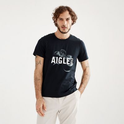 ＜AIGLE＞ショートスリーブグラフィックロゴＴシャツ