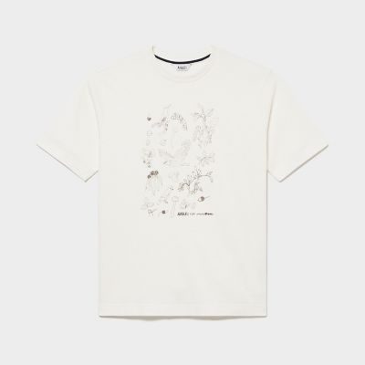 ＜AIGLE＞【ＡＩＧＬＥ　ｆｏｒ　ｍｏｒｅ　ｔｒｅｅｓ】　チャリティ　グラフィック　半袖Ｔシャツ　＃３