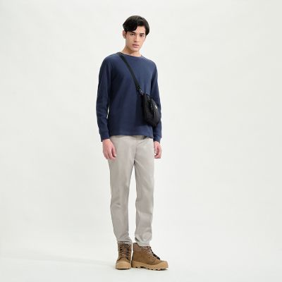 ロングスリーブワッフルＴシャツ