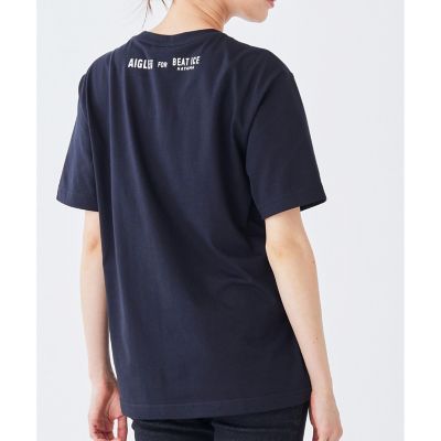 AIGLE/エーグル 【AIGLE for BEAT ICE】チャリティ グラフィック 半袖Tシャツ