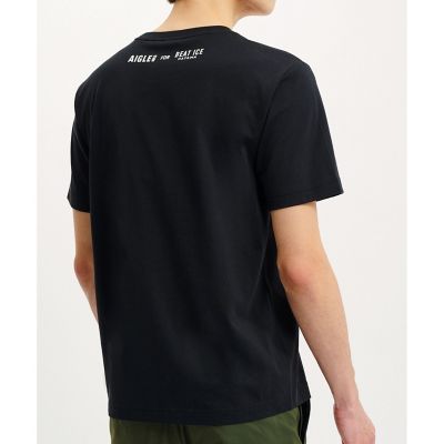 【ＡＩＧＬＥ　ｆｏｒ　ＢＥＡＴ　ＩＣＥ】チャリティ　グラフィック　半袖Ｔシャツ