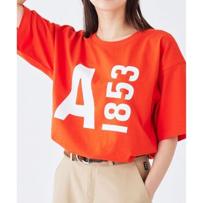 ヘビーウェイトコットン　オーバーサイズ　ビッグロゴ　半袖Ｔシャツ