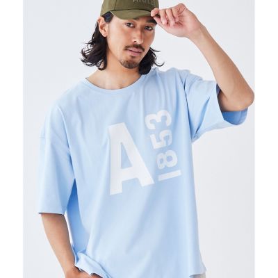 ヘビーウェイトコットン　オーバーサイズ　ビッグロゴ　半袖Ｔシャツ