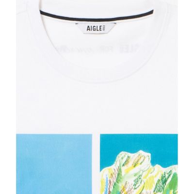 AIGLE / エーグル 【AIGLE for more trees】Lee Izumida×AIGLE チャリティ グラフィック 半袖Ｔシャツ #5 AIGLE for more trees】Lee Izumida