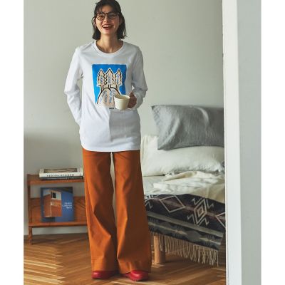 【ＡＩＧＬＥ　ｆｏｒ　ｍｏｒｅ　ｔｒｅｅｓ】Ｌｅｅ　Ｉｚｕｍｉｄａ×ＡＩＧＬＥ　チャリティ　グラフィック　長袖Ｔシャツ　＃５