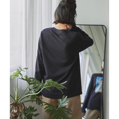 【ＡＩＧＬＥ　ｆｏｒ　ｍｏｒｅ　ｔｒｅｅｓ】Ｌｅｅ　Ｉｚｕｍｉｄａ×ＡＩＧＬＥ　チャリティ　グラフィック　長袖Ｔシャツ　＃５