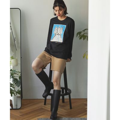 【ＡＩＧＬＥ　ｆｏｒ　ｍｏｒｅ　ｔｒｅｅｓ】Ｌｅｅ　Ｉｚｕｍｉｄａ×ＡＩＧＬＥ　チャリティ　グラフィック　長袖Ｔシャツ　＃５