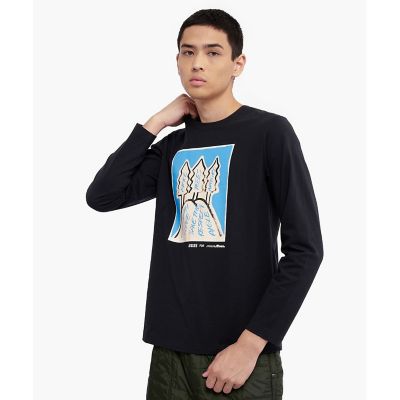【ＡＩＧＬＥ　ｆｏｒ　ｍｏｒｅ　ｔｒｅｅｓ】Ｌｅｅ　Ｉｚｕｍｉｄａ×ＡＩＧＬＥ　チャリティ　グラフィック　長袖Ｔシャツ　＃５